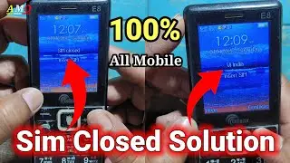 Sim Closed Problem Keypad Mobile Sim Closed Problem