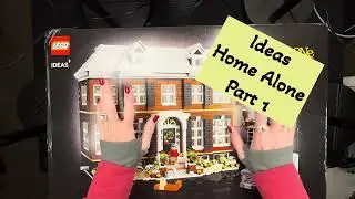 ASMR LEGO Build 😴| Ideas Home Alone 21330 Part 1