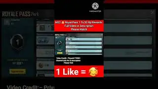 Finally 🥰  M22 Royal Pass Leaks||M22 Royal Pass 1 To 50 RP Rewards#shorts#bgmi#gaming