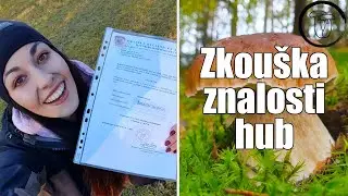 Zkouška znalosti hub - moje zkušenosti