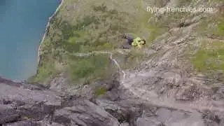 The Flying Frenchies throwing stones.