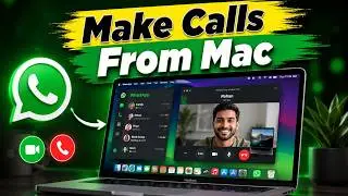 Как совершать голосовые и видеозвонки в WhatsApp с Mac | Простые видеозвонки в WhatsApp на ноутбуке