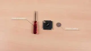 How to pair your Cube Tracker and replace the battery
