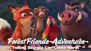 Telling Secrets Can Cause Harm | Forest Friends Adventures | Kids Moral Story