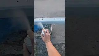 Покраска бампера Нивы #vlog #auto #car #lada #niva #repair #custom #4x4 #reels #jeep #shorts #video