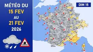M&eacute;t&eacute;o du Dimanche 15 au Samedi 21 F&eacute;vrier 2026