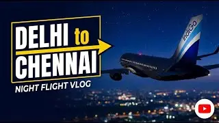 ✈️ Delhi to Chennai Flight Journey | IndiGo Airlines Experience 🇮🇳