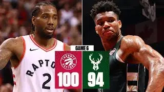 Kawhi leads the Raptors to 1st NBA Finals appearance in win vs. Bucks | 2019 NBA Playoff Highlights