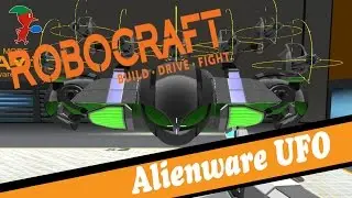 Robocraft-Alienware UFO Robot Gameplay
