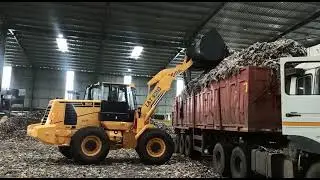 New Wheel Loader L&T 9020 with High Lift Arm and 3.0cum bucket || Solid Waste Management.