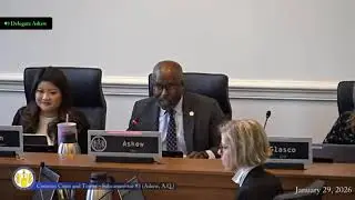 Virginia House of Delegates - Counties, Cities, and Towns Subcommittee #3 Meeting - 2026-01-29