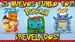 &iexcl;3 NUEVOS FUNKO POP DE VENUSAUR/CHARIZARD/BLASTOISE ANUNCIADOS! #Pokemon, #Funko, #FunkoPop