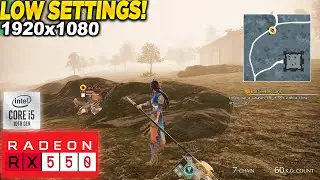 Dynasty Warriors 9 RX 550 - 1080p Low,