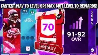 FASTEST WAY TO LEVEL UP! MAX MUT LEVEL 70 REWARDS! ALL MUT LEVEL 61-70 REWARDS! | MADDEN 21