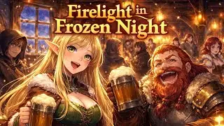 Firelight in the Frozen Night | Epic Winter Tavern Folk Song