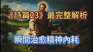 《詩篇23》最完整解析：聖經裏最短的1篇詩歌，卻能瞬間治癒你所有的精神內耗