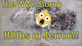 OMG I FOUND A BOMB!!! WW2 GERMAN SHELL 50KG (The Yorkshire Digger)