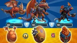 Monster Legends : Equipo General Darmith's Pet Bodyguard level 130 combat review