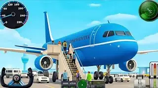 City Airport Emergency Landing 🚨 Passenger Transport Flight Simulator (Android Gameplay)