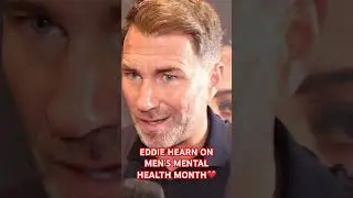 EDDIE HEARN SENDS MESSAGE TO FIGHTERS AND MEN STRUGGLING