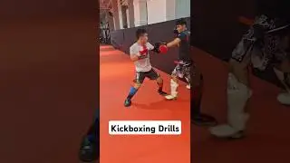 Kickboxing Drills #ufcpi #shanghai #prostriking #kickboxing