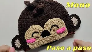 COMPLETE Crochet Monkey Hat Tutorial for Beginners