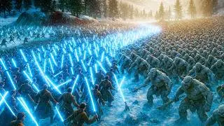 Can JEDI & YODA Survive 1.3M WARHAMMER BEASTMEN? | UEBS 2 | 4K