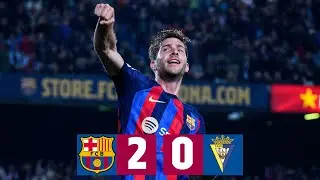 BAR&Ccedil;A 2-0 C&Aacute;DIZ | LALIGA 2022/23 MD22