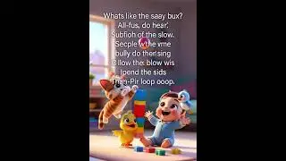 Happy Baby Singing Joyful Songs with Cute Animals 🐥🐱 #babyrhymes #kidsshorts #animation
