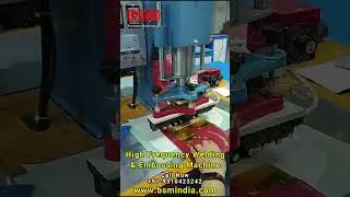 High Frequency Welding  and Embossing Machine - High Frequency Welding - Industrial Machinery