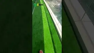 DIY Balcony Makeover with Artificial Grass by FixItDubai | #reels #shorts