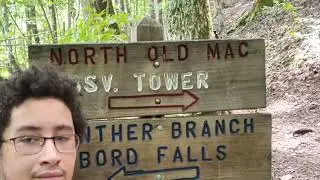 Emory Gap Falls, Panther Branch to Old North Mac Trail: Frozen Head State Park