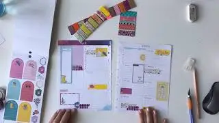 Weekly spread | Plan with me | Easter 2020 | Happy Planner Classic Dashboard