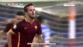Miralem Pjanic goal vs Empoli 17 10 2015