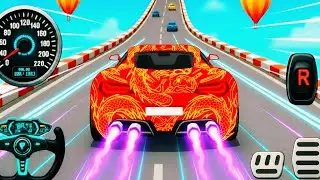 Mega Ramp Sport Car Racing 3D - Extreme Car Stunts -Android Gamepla #MegaRamp #3DGames #CarRacing