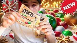 🎄🔥 NEW Holiday Toasty Peanut M&M&rsquo;s Review! Festive Crunch with a Roasted Twist! 🍫🥜