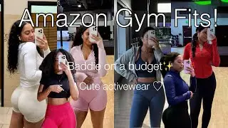 Affordable gym fits | Amazon, baddie on a budget!