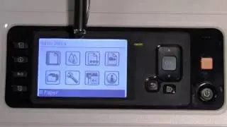 Введение в HP Designjet T7100 и навигация по передней панели
