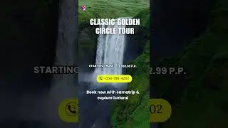 Explore the magic of Iceland with our Classic Golden Circle Tour