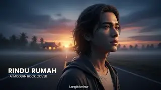 RINDU RUMAH – Wizz Baker | AI Modern Rock Cover | LangitAminor