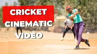 Cricket Cinematic Video | Cricket promo video | Cricket Cinematic shooting |