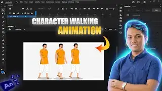 walking animation tutorial adobe animate | Adobe Animate complete course in hindi/urdu | RacEducater