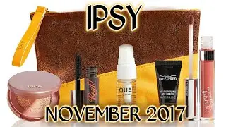 IPSY NOVEMBER 2017 - SPOILERS