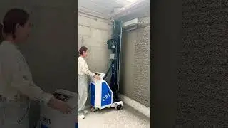 Easy use easy operate plastering wall machine scraping smooth wall machinery construction equipment