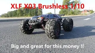 XLF X03 Brushless 1/10 - Big and great for this money !!