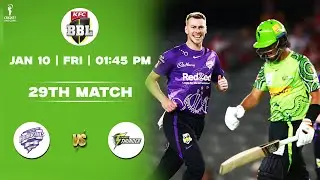 BBL 2024-25: Hobart Hurricanes vs Sydney Thunder 29th Match PREDICTION | HH vs ST Playing 11, BBL