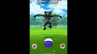 Pok&eacute;mon Go Jungle Event Zarude Catch
