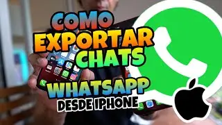 👉 Como EXPORTAR un CHAT de WHATSAPP en IPHONE 🔥