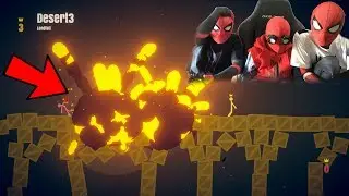 STICK FIGHT THE GAME Spiderman Bros (FUNNY Gameplay!!)