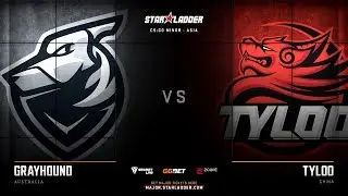 [EN] Grayhound Gaming vs TYLOO | Map 1 - Inferno | Asia Minor &ndash; StarLadder Major 2019